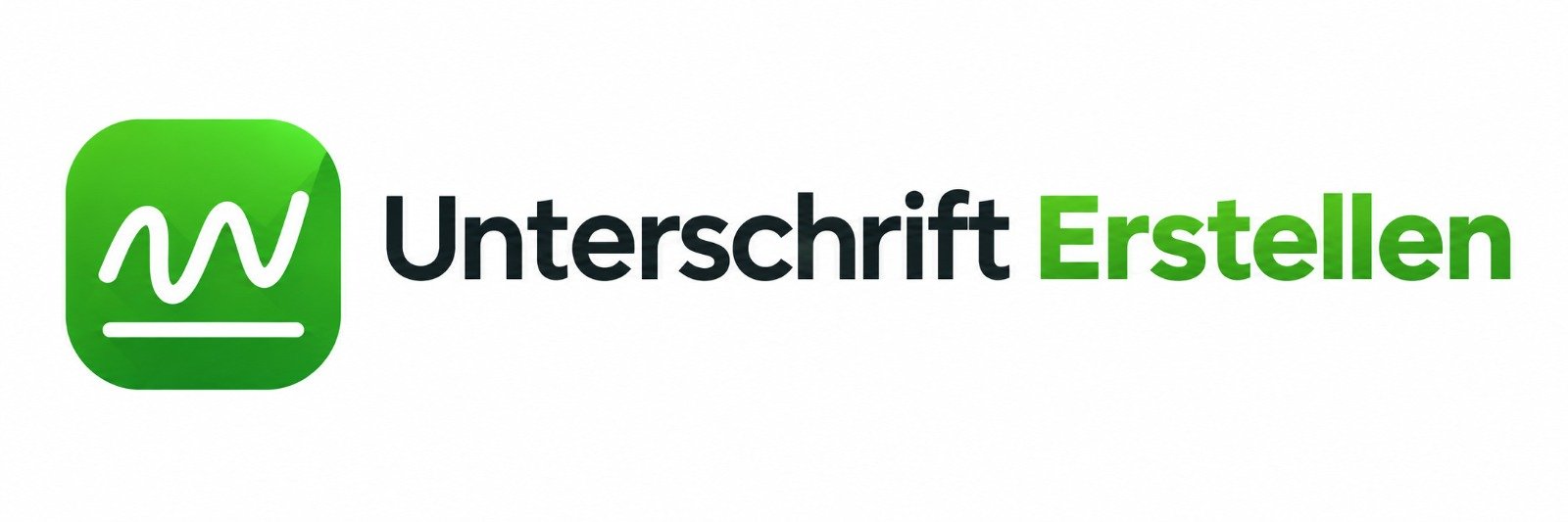 Unterschrift Erstellen